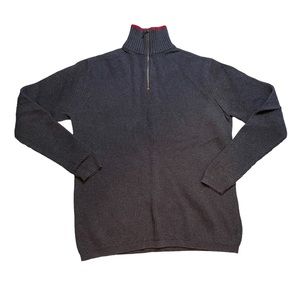 Cherokee zipper turtleneck sweater
